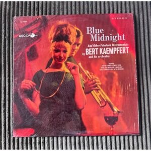 Bert Kaempfert Blue Midnight Vinyl LP‎ Decca DL 74569 Stereo Easy Listening 1964